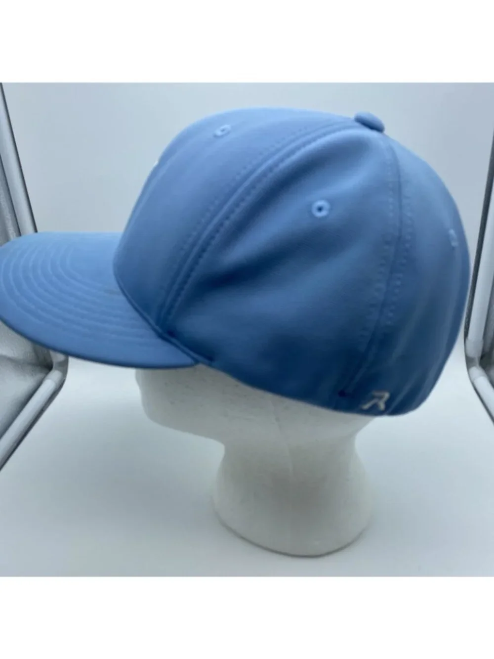 Blacksburg Bruins Blue Cap Hat Richardson Stretch S-M Yellow B